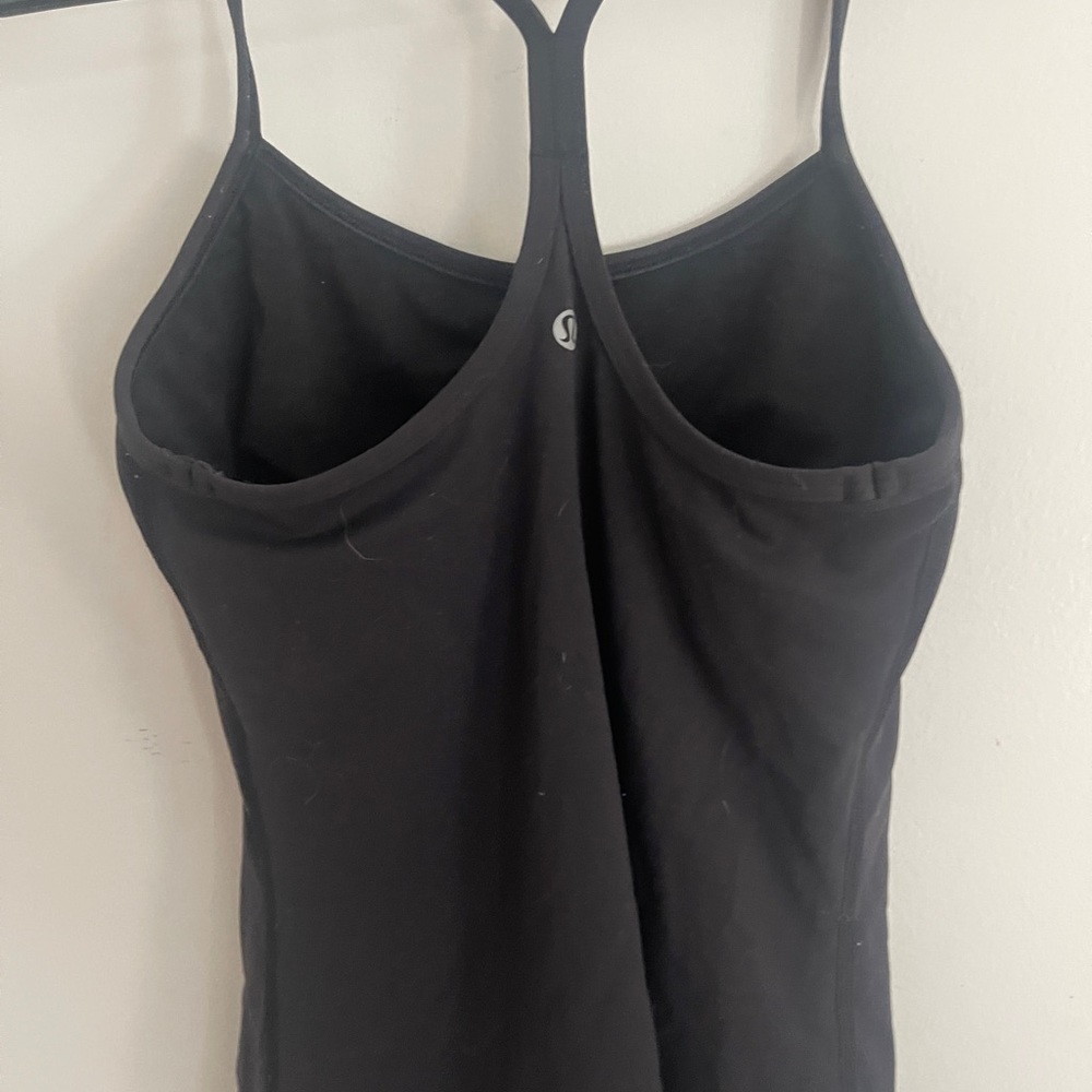 lululemon classic racer back thin strap bra tank top